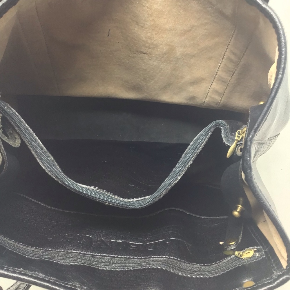 Vintage Black Brahmin Classic Tote - Picture 12 of 16